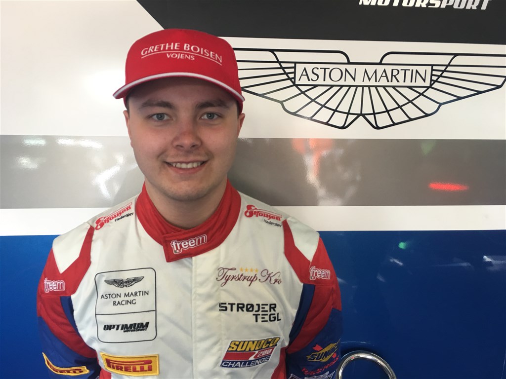 Patrik Matthiesen har muligheden for at blive Aston Martin Racing Junior Fabrikskører
